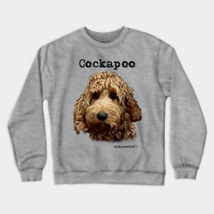 Red Cockapoo / Spoodle and Doodle Dog Crewneck Sweatshirt